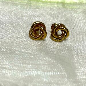 CLEARANCE New Gold Knot Earrings